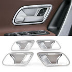 4x Silver Abs Plastic Inner Handle Bowl Cover For Mercedes-benz A-class W177 19