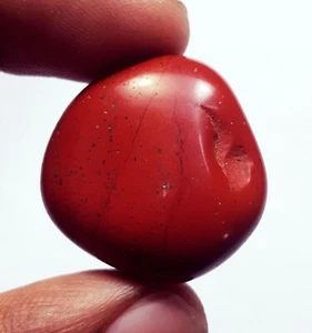 Piedra preciosa suelta 100 % natural de jaspe rojo certificado 60,40 quilates con regalo gratis - Imagen 1 de 4