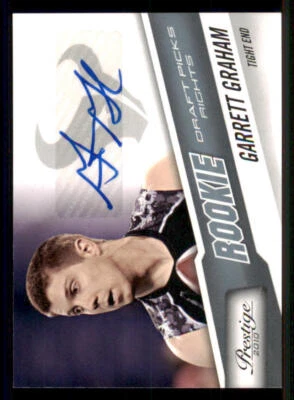 2010 Prestige Draft Picks Rights AUTO #243 Garrett Graham /799 - Image 1 of 2