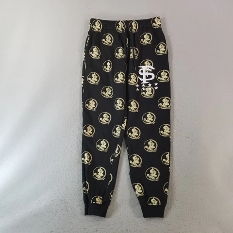 Florida State Seminoles sweatpants lounge pants women's large black pockets Cover