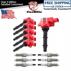 6X High-Performance Ignition Coils +Spark Plugs Kit for Mercedes-Benz E550 UF535 - Picture 1 of 12