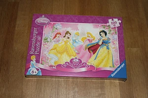 Ravensburger Puzzle Disney Princess New IN Foil Ravensburger 100 Pieces - Picture 1 of 2