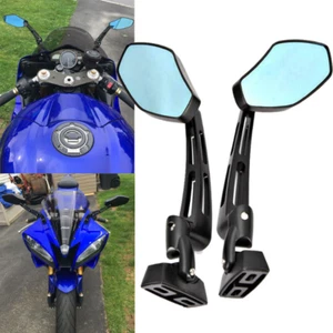 Rearview Mirrors For Yamaha FZ1 FZR YZF 600 R R1 R6 R6S Suzuki GSXR 600/750/1000 - Picture 1 of 9