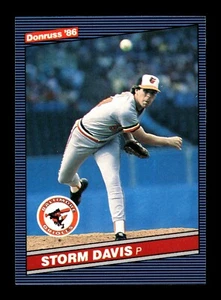 Donruss #169 Storm Davis Baltimore Orioles 1986 - Imagen 1 de 2
