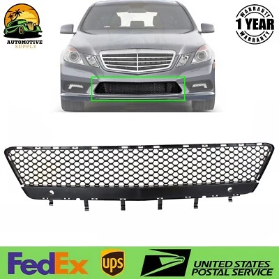 全新防撞格栅纹理塑料 适用于 2010 - 2013 梅赛德斯奔驰 E63 AMG 中心 — 第 1/4 张图片