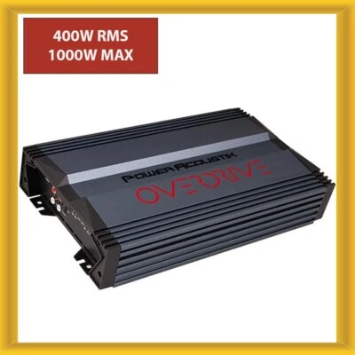 Power Acoustik OW-OD2-1000 2 Channel Car Stereo Amplifier 400W RMS 1000W Max New - Image 1 of 4