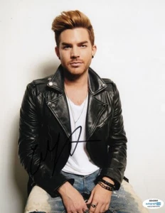 Adam Lambert **QUEEN** HAND Signed 10x8 Photo & ACOA COA IN PERSON [18204] - Foto 1 di 4