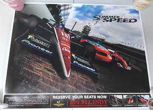 Indianapolis Indy 500 2005 Summer of Speed Promo Poster 28 x 22" - Picture 1 of 10