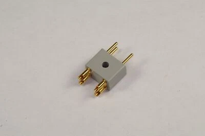 GF3M1FDSCLCE Positronic Connector 3 Pin 1 Receptacle Gold Solder Cup NOS - Image 1 of 3