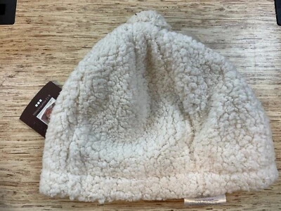 JJ Cole BundleMe Faux Shearling Baby Hat in Cream (6-12 Months) - Image 1 of 2