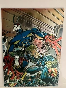 1995 TOPPS: IMAGE UNIVERSE: #15 ERIK LARSEN  CHROMIUM - Picture 1 of 2