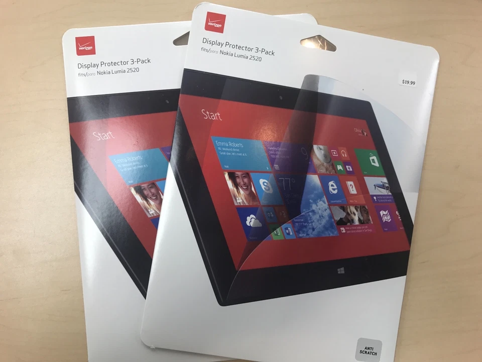 3-Pack Verizon Screen Protector for Nokia Lumia 2520 (3-Pack X 1) - Image 1 of 1