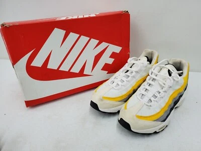 Nike Air Max 95 Grey Amarillo Athletic Sneakers 2019 CD7495-100 Men’s Size 5.5 - Image 1 of 4