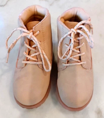 OshKosh B'Gosh Girls Judi/OF21G08P Fashion Boot, Lt Pink, 12M Youth - Image 1 of 4