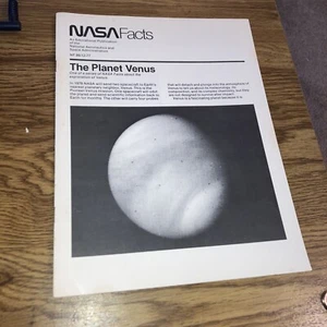 NASA Facts 86/12-77 The Planet Venus 1978 - Imagen 1 de 3