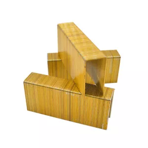 Graffette zincate 15/16" larga corona calibro 16 lunghezza 2" (5.000/scatola) P25-50 - Foto 1 di 4