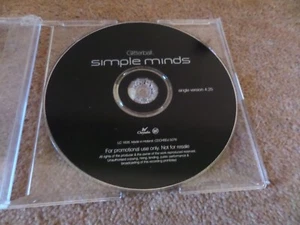 CD SINGLE - PROMO - SIMPLE MINDS - GLITTERBALL - DISC ONLY - Picture 1 of 2