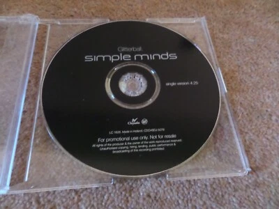 CD SINGLE - PROMO - SIMPLE MINDS - GLITTERBALL - DISC ONLY - Image 1 of 2