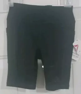 Reebok - Niñas - Pantalones Cortos de Bicicleta - Negro - Talla S - Nuevo Manejo de la Humedad - Imagen 1 de 4