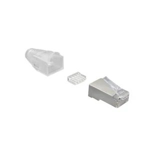 Netzwerk Stecker Set RJ45 Cat6 10/20/50 Stck für Patchkabel geschirmt ProfiPatch - Afbeelding 1 van 38