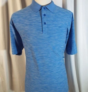 Wrangler 20X Polo Golf Uomo Taglia Large Vestibilità Classica Blu - Foto 1 di 4