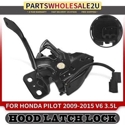 Bloqueo de cierre del capó delantero para Honda Pilot 2009 2010 2011 2012 2013 2014 2015 V6 3,5 L Foto 1 de 4