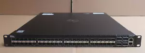 Dell Force10 S4810 S4810-01-64F 48x 1/10GbE SFP+ + 4x 40GbE QSFP+ Switch +2x PSU - Picture 1 of 7
