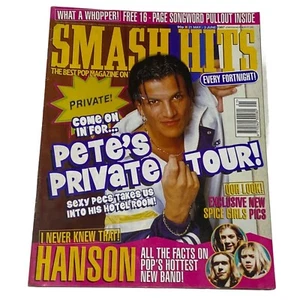 Vintage Smash Hits Music Magazine MAY JUNE 1997,Peter Andre,Hanson,Emma Bunton - Imagen 1 de 16