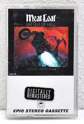 MEAT LOAF   "Bat Out Of Hell"   1977  Cassette   Epic  PET34974 - Image 1 of 4
