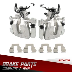 Rear Brake Calipers w/Bracket For Audi A3 2006-2008 Volkswagen l5 2005-2010 - Picture 1 of 12
