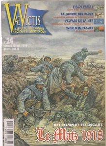VAE VICTIS N°24 JEUX: LE MATZ 1918 / FRONT EST 1943 / MONS 14 / RAMSES III / DBM - Picture 1 of 6