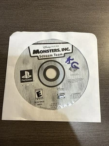 Monsters, Inc: Scream Team --GH (PlayStation, PS1) NUR DISC - Bild 1 von 1