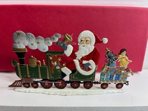 Figura de peltre Wilhelm Schweizer "Locomotriz de Santa" SC17 ~ NUEVA EN CAJA - Imagen 1 de 4