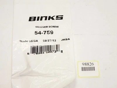 Binks 54-759 Trigger Screw / Neu OVP - Bild 1 von 2
