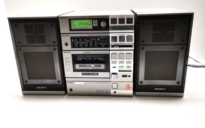 SONY FH-7 RARE 1982 Compact High Density Component System Portable MINT WORKING - Image 1 of 4
