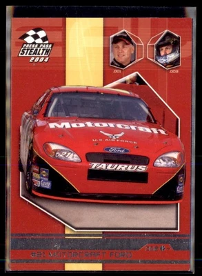 2004 Press Pass Stealth Ricky Rudd Motorcraft Ford 29 - Image 1 of 2