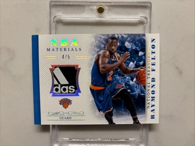 Raymond Felton 2013-14 Panini National Treasures materiales de la NBA /5 #29 PRIME Foto 1 de 2