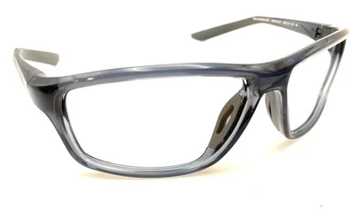 耐克肾上腺素 22 DV2372 021 透明蓝色包裹式太阳镜镜框 64-15 130 运动 — 第 1/4 张图片