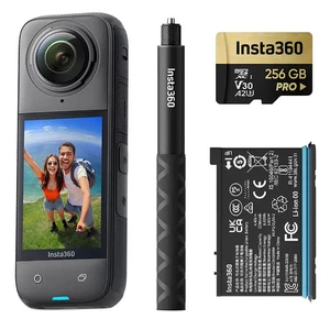 Insta360 X4 360 8K Action Camera - Adventure Bundle - Picture 1 of 6