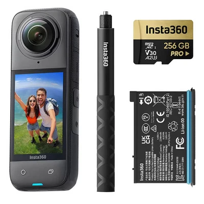Insta360 X4 360 8K Action Camera - Adventure Bundle - Image 1 of 4