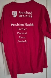 Stanford Medicine University Cardinal T Shirt Champions T Shirt XL Extra Large - Picture 1 of 3
