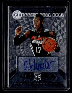 2013-14 PANINI TOTALLY CERTIFIED ROOKIE ROLL CALL AUTOGRAPHS DENNIS SCHROEDER RC - Picture 1 of 2