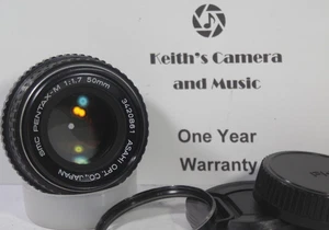 1 anno di garanzia Pentax-M 50 mm f1.7 obiettivo manuale SMC per attacco K inc Pentax K1000 ME - Foto 1 di 20