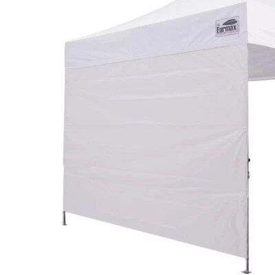 Eurmax 10FT Instant Canopy SunWall with Horizontal Strap,1 Pack Sidewall Only
