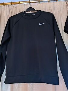 Nike Running Dri-Fit Long Sleeve Black Top Size S