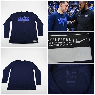 CAMISETA NIKE DALLAS MAVERICKS Luka #77 Juego Usada PE Vs Lakers 2XLT Equipo Emitida Foto 1 de 2