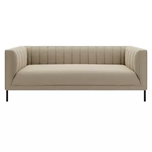 Brand New Dunelm Bellamy 3-Seat Sofa (Sandstone) - Picture 1 of 5