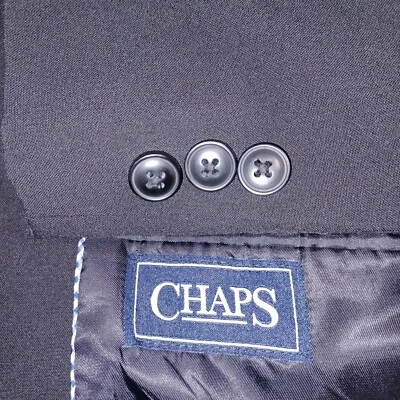 CHAPS Blazer Boys 18 Reg Black Ralph Lauren Suit Jacket School Uniform Classy - Image 1 of 4