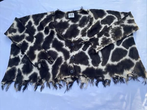 Planet by Lauren one size fits all multicolor button down cotton top - Picture 1 of 9