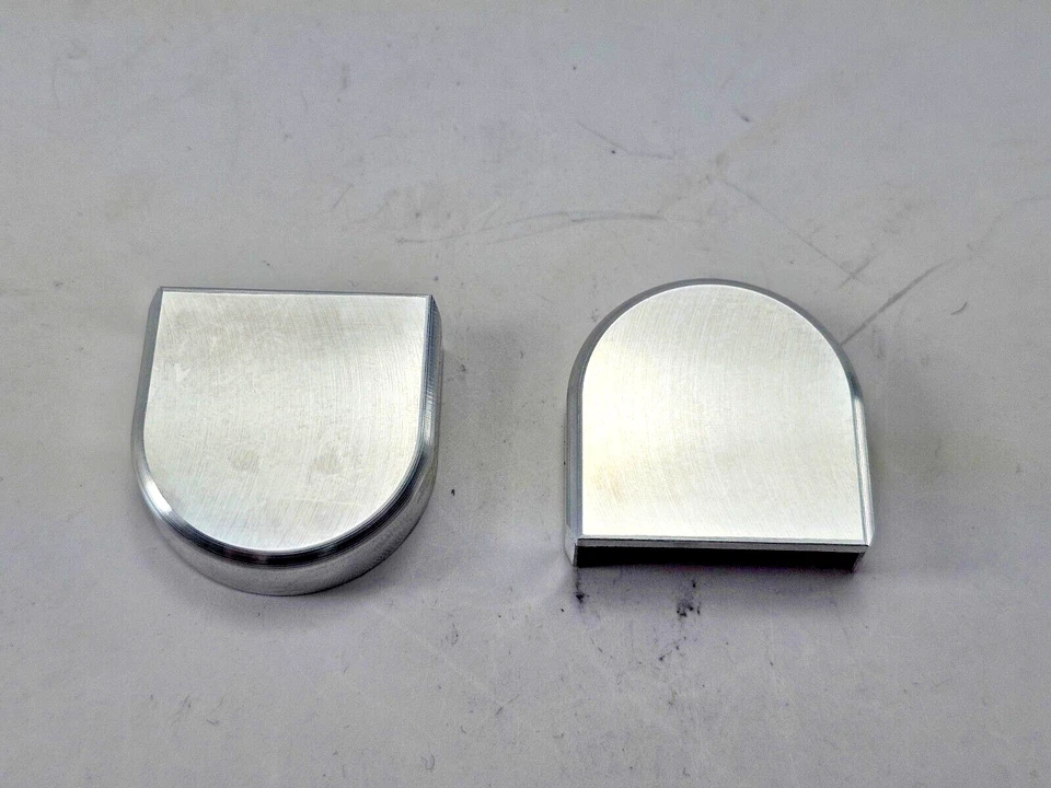 Camaro Chevy Chevrolet Billet 2010-2015 cubiertas de correa de cinturón de seguridad de aluminio satinado SS Foto 1 de 1